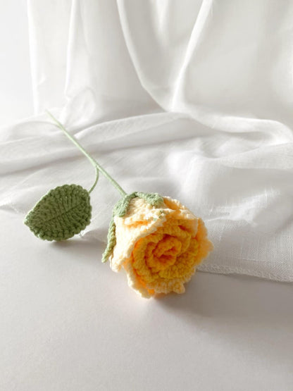 PDF Rose Flower Crochet Pattern