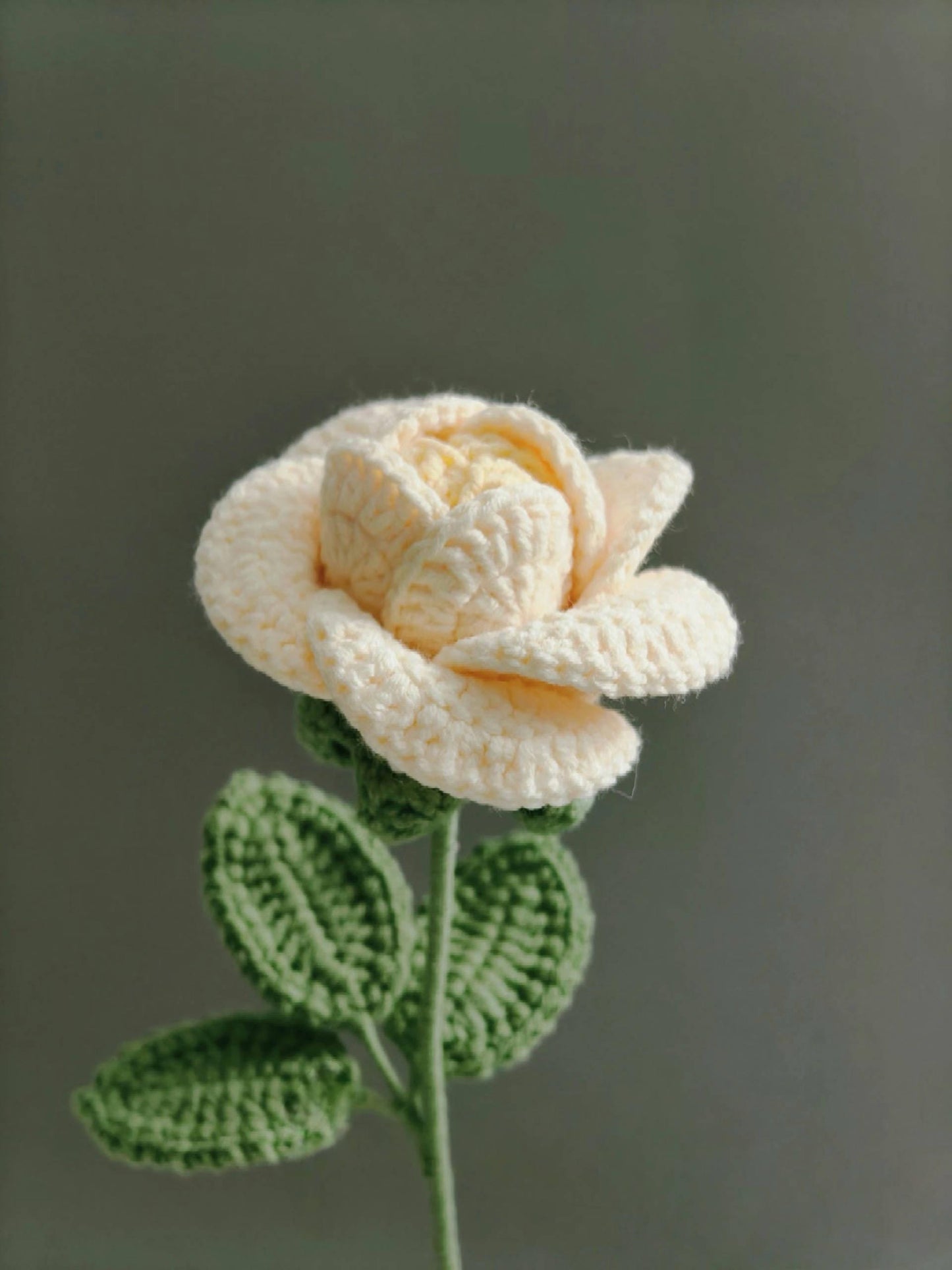 PDF Rose Flower  Crochet Pattern