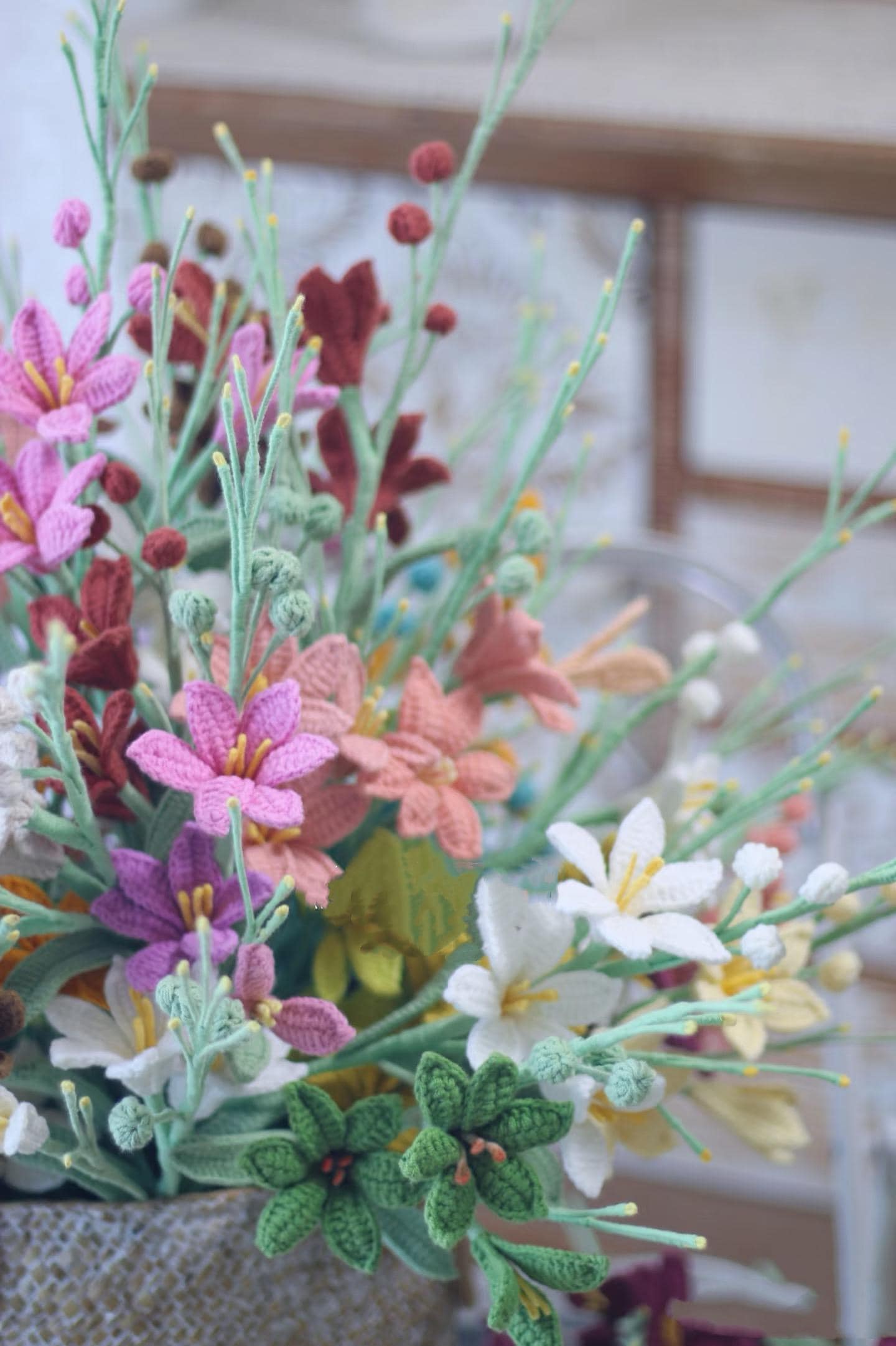 Crocosmia Lucifer Crochet Pattern