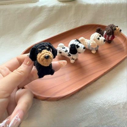 Dachshund Crochet pattern, amigurumi dog, pdf, crochet dog pattern, dachshund, crochet toy