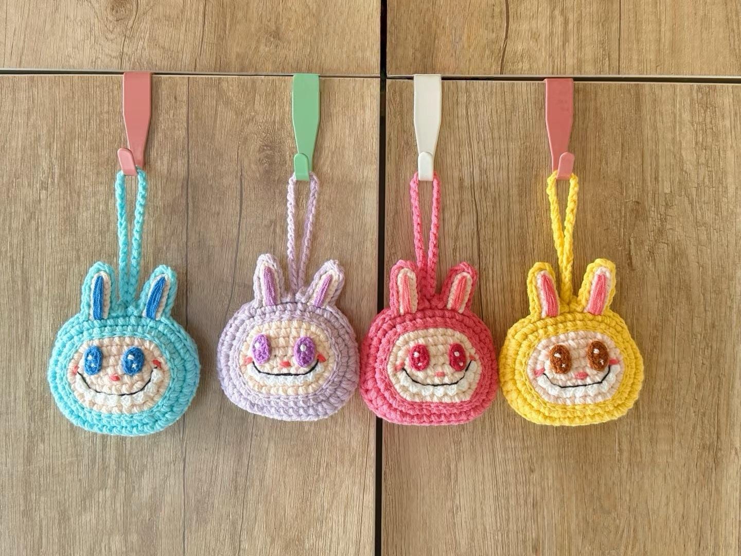Labubu Inspired Crochet Pouch Pattern – Kawaii Bunny Coin Purse PDF, Keychain  Bag DIY, Cute Handmade Gift Idea – Amigurumi Doll Costume PDF