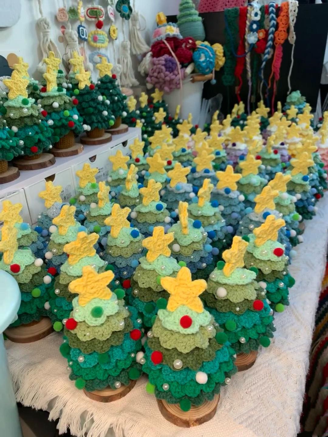 PDF Crochet 6-Layer Christmas tree crochet pattern, handmade for Christmas gifts