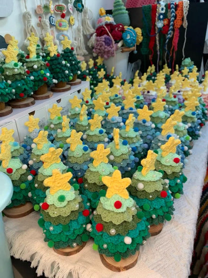 PDF Crochet 6-Layer Christmas tree crochet pattern, handmade for Christmas gifts